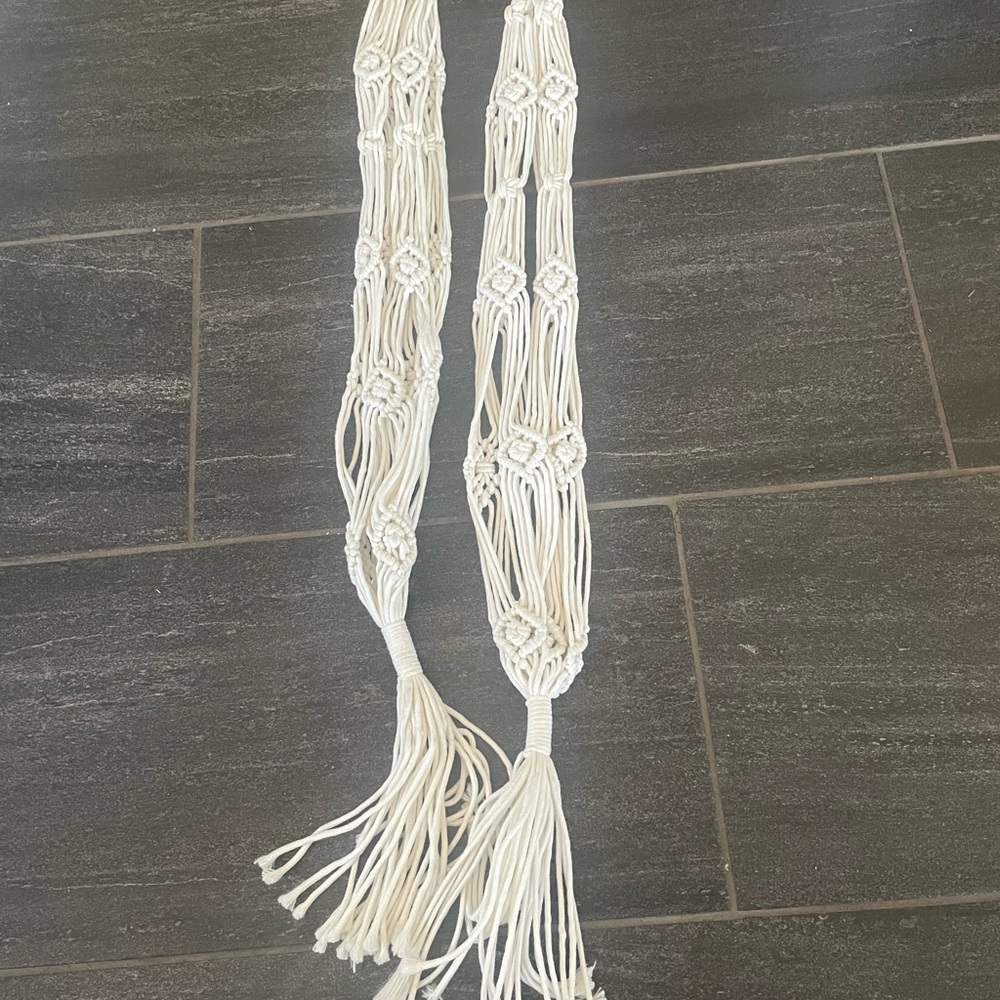 Pair Macrame Plant Holders